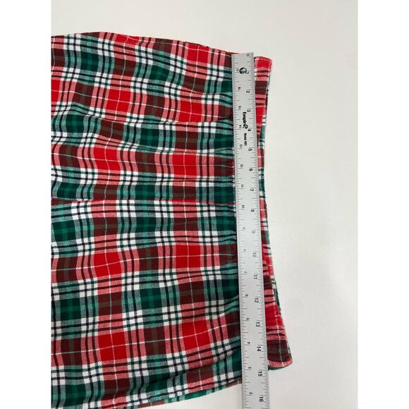 Jammies For Your Families Merry Bright Tree Top & Bottom Pajama‎ Set Green Red S - Picture 8 of 13